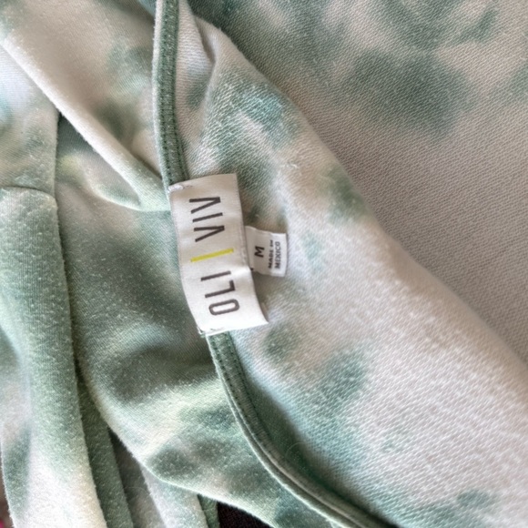 Nordstrom Oli Viv Tie Dye Comfy V Back Pullover V Back Sweater - Picture 9 of 10